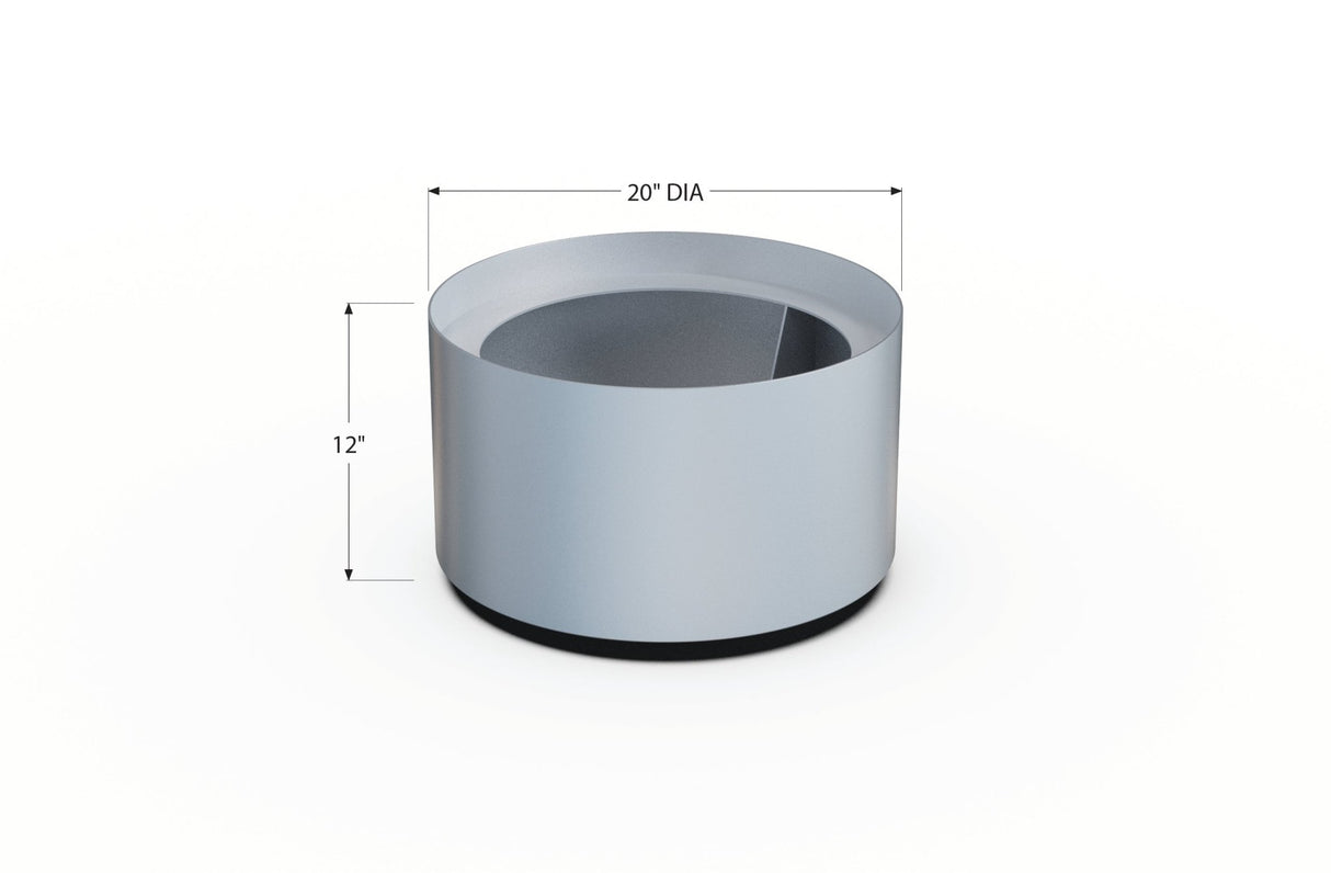 Aluminum Round Planter - Plantercraft