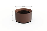 Aluminum Round Planter - Plantercraft
