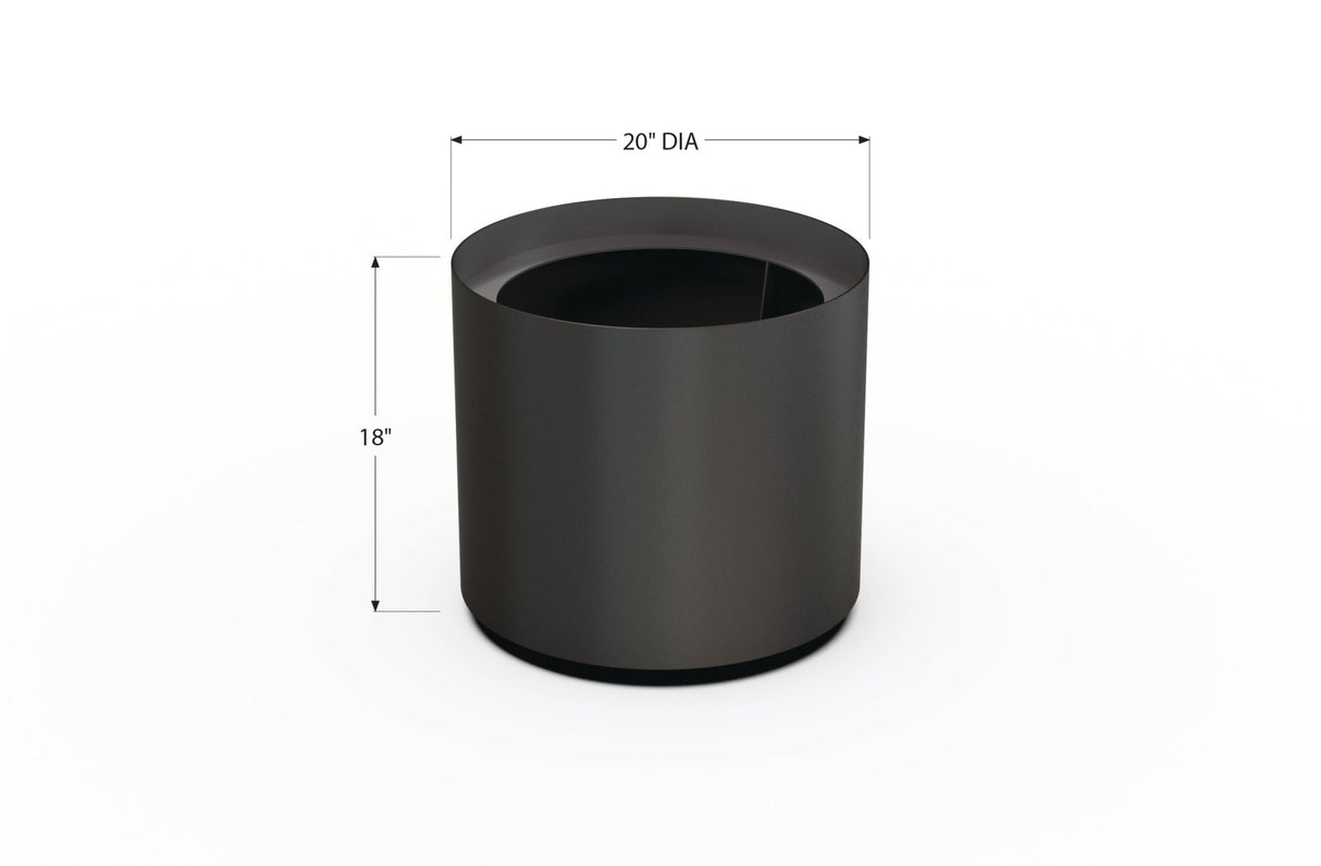 Aluminum Round Planter - Plantercraft