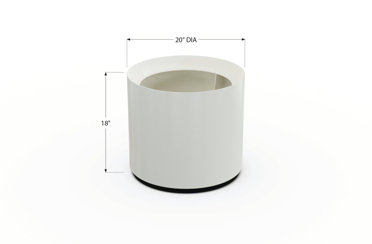 Aluminum Round Planter - Plantercraft