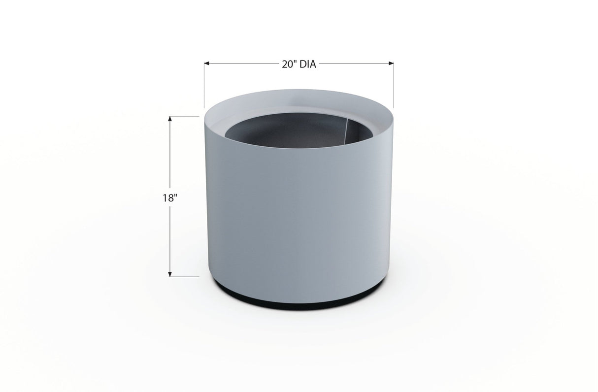 Aluminum Round Planter - Plantercraft