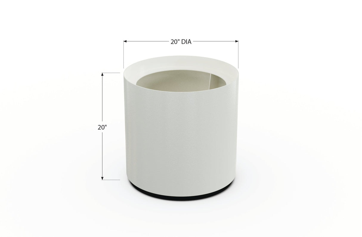 Aluminum Round Planter - Plantercraft