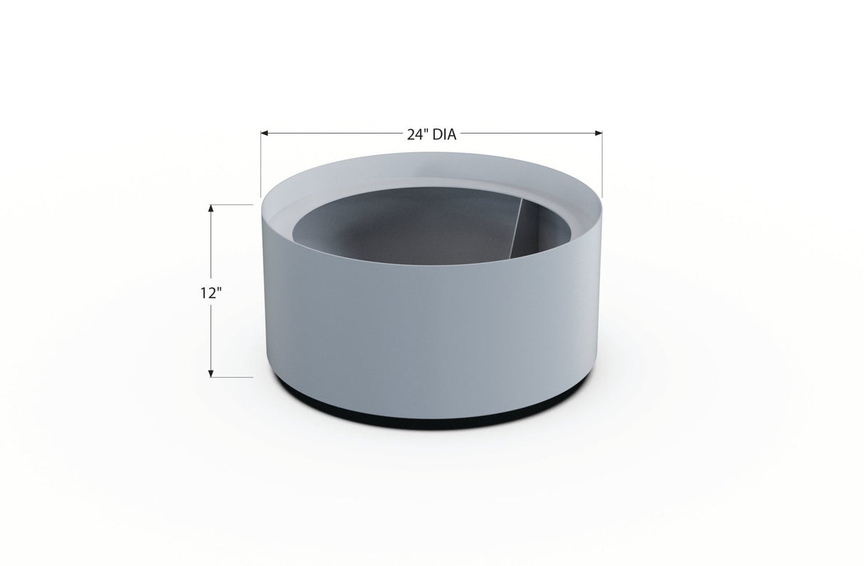 Aluminum Round Planter - Plantercraft