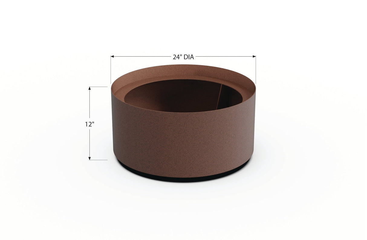 Aluminum Round Planter - Plantercraft