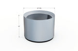 Aluminum Round Planter - Plantercraft