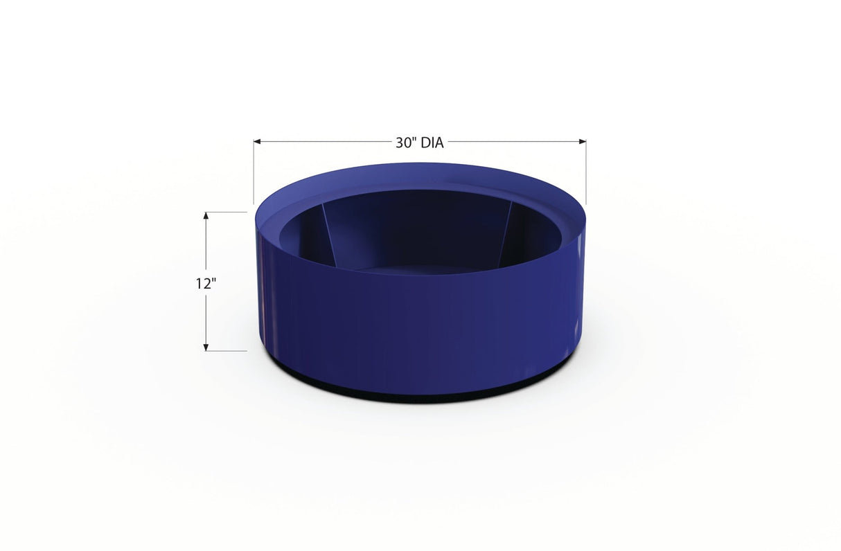 Aluminum Round Planter - Plantercraft