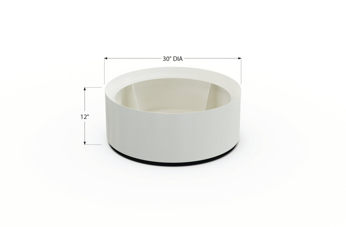 Aluminum Round Planter - Plantercraft