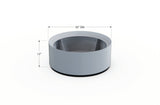 Aluminum Round Planter - Plantercraft