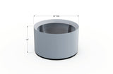 Aluminum Round Planter - Plantercraft