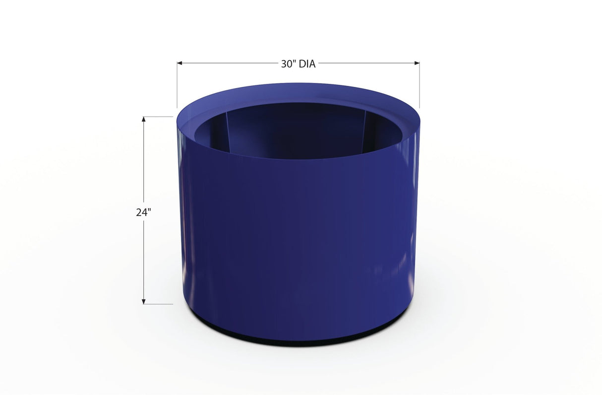 Aluminum Round Planter - Plantercraft