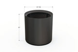 Aluminum Round Planter - Plantercraft