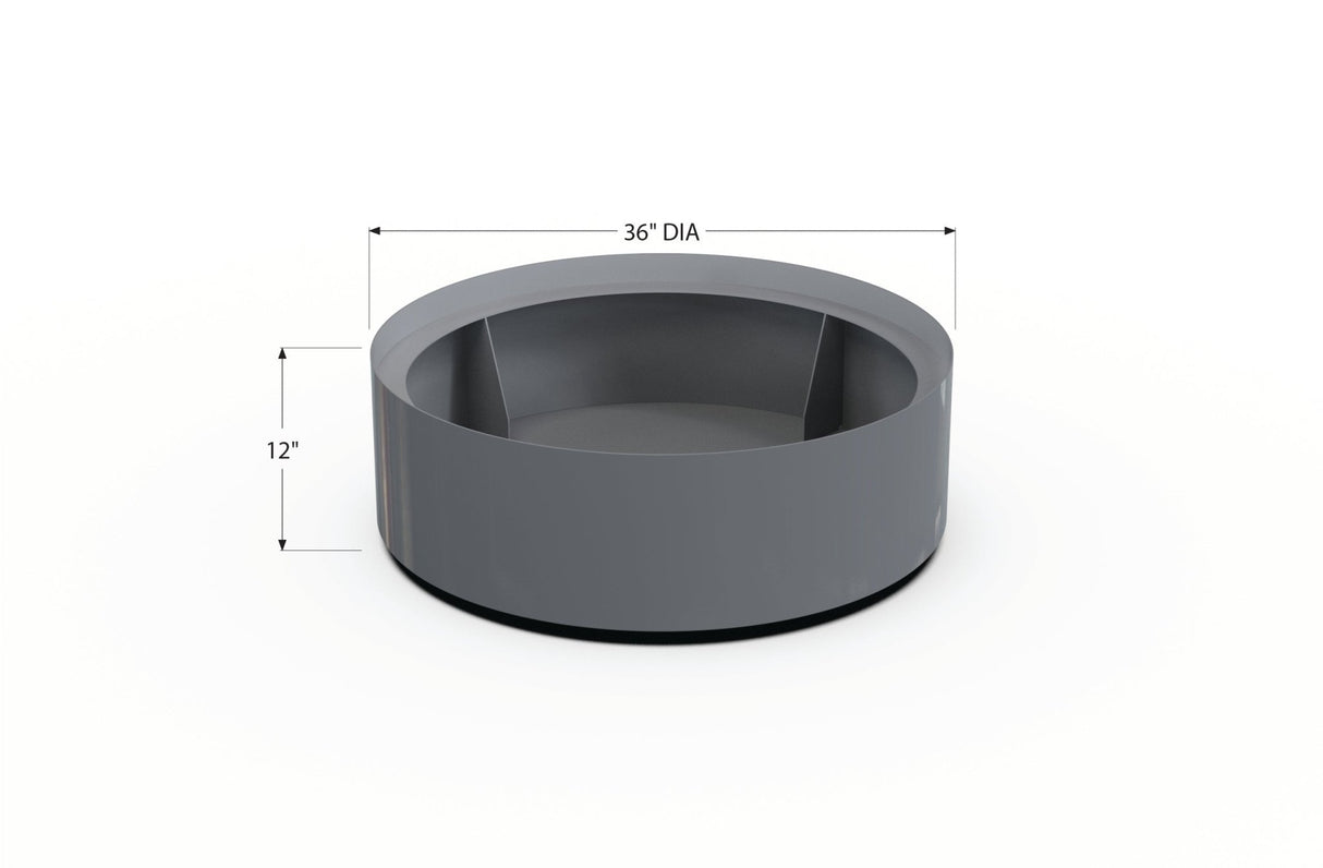 Aluminum Round Planter - Plantercraft