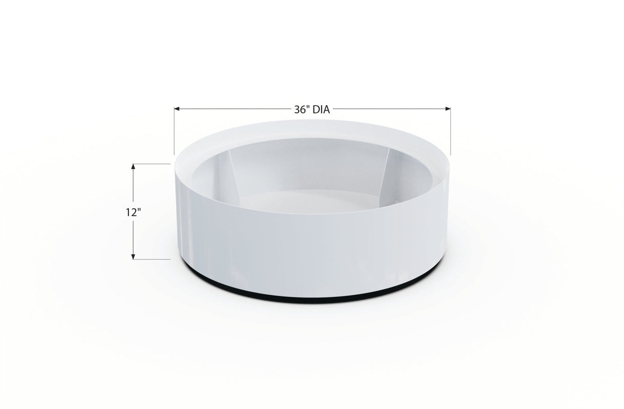 Aluminum Round Planter - Plantercraft