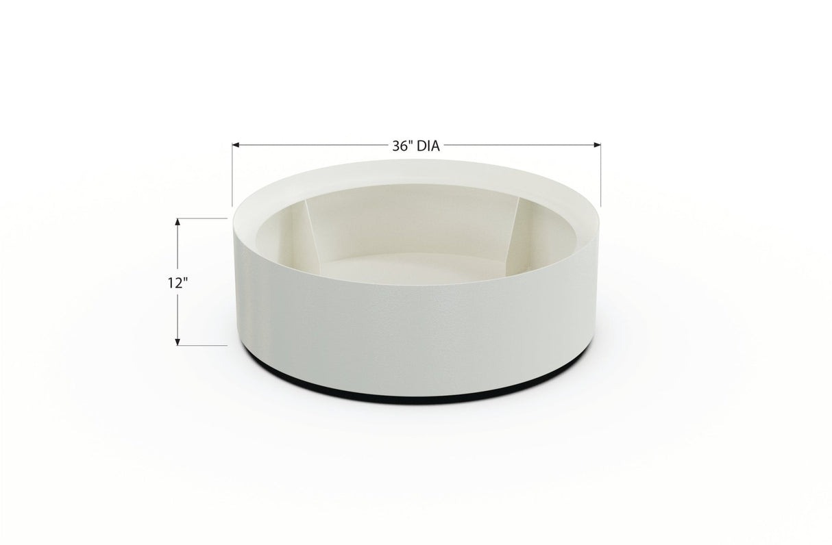 Aluminum Round Planter - Plantercraft