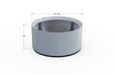 Aluminum Round Planter - Plantercraft