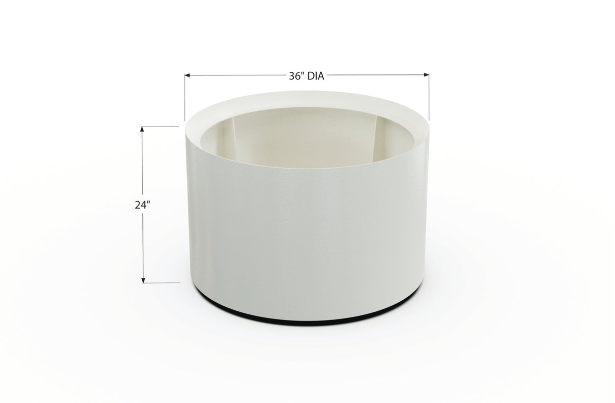 Aluminum Round Planter - Plantercraft