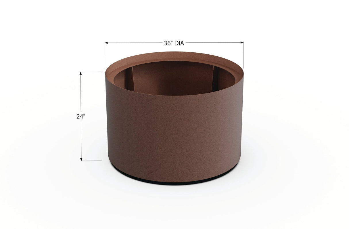 Aluminum Round Planter - Plantercraft