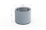 Aluminum Round Planter - Plantercraft
