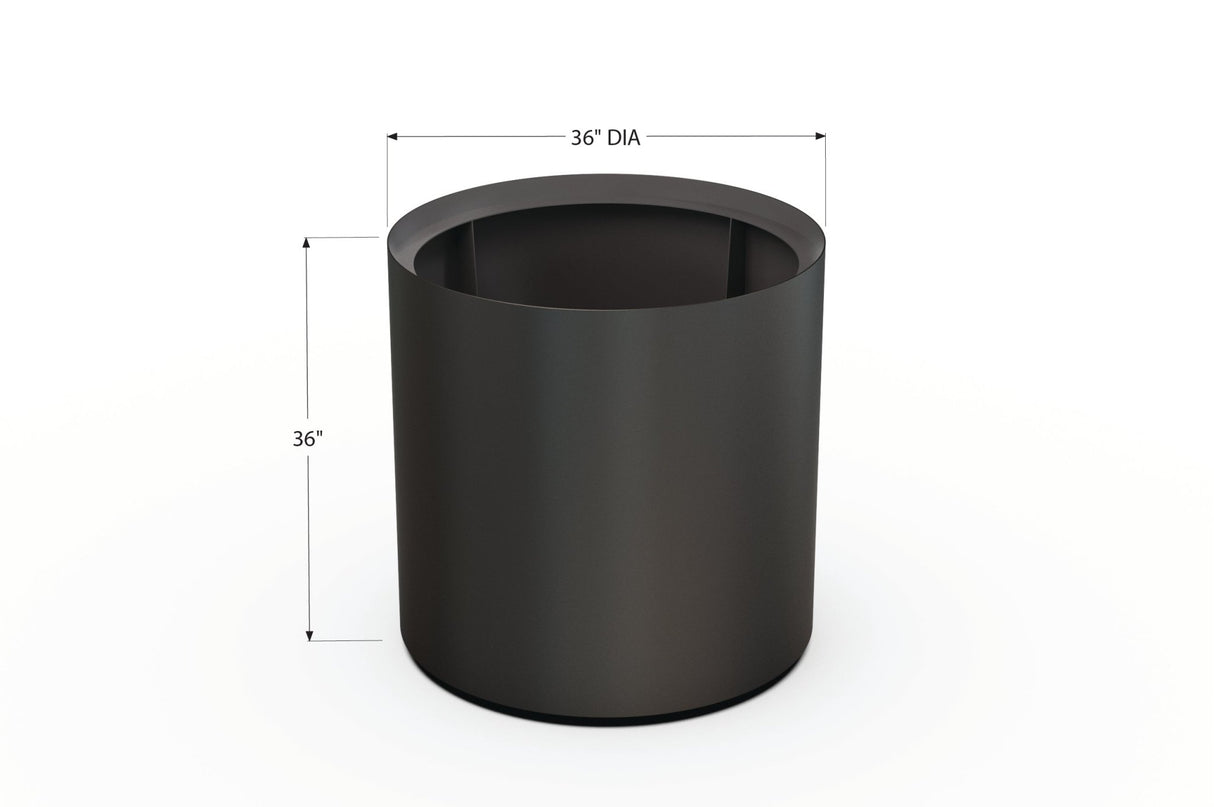 Aluminum Round Planter - Plantercraft