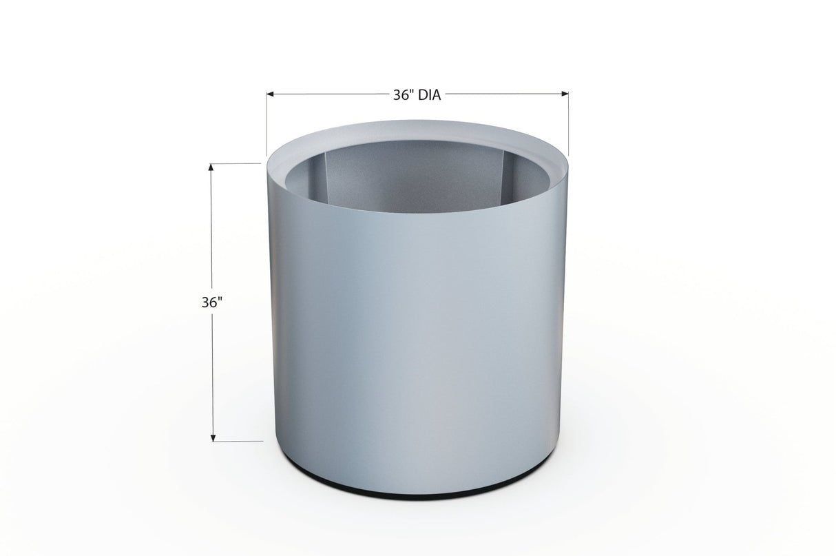Aluminum Round Planter - Plantercraft