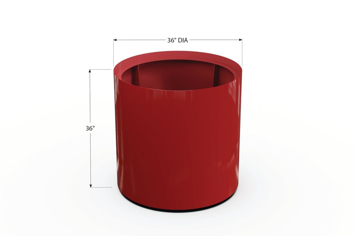 Aluminum Round Planter - Plantercraft