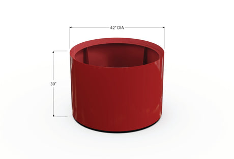 Aluminum Round Planter - Plantercraft