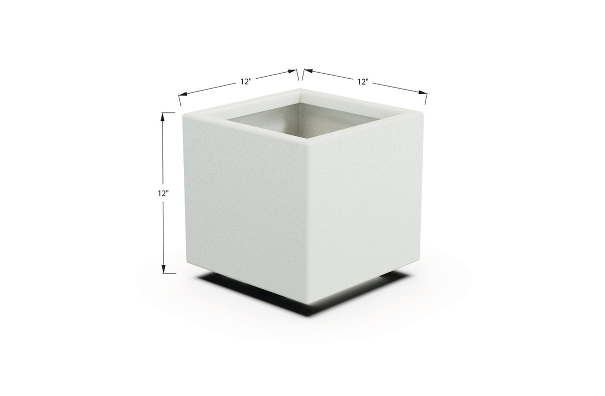 Aluminum Square & Cube Planter - Plantercraft