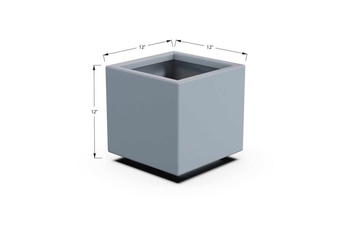 Aluminum Square & Cube Planter - Plantercraft