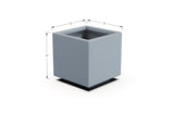 Aluminum Square & Cube Planter - Plantercraft