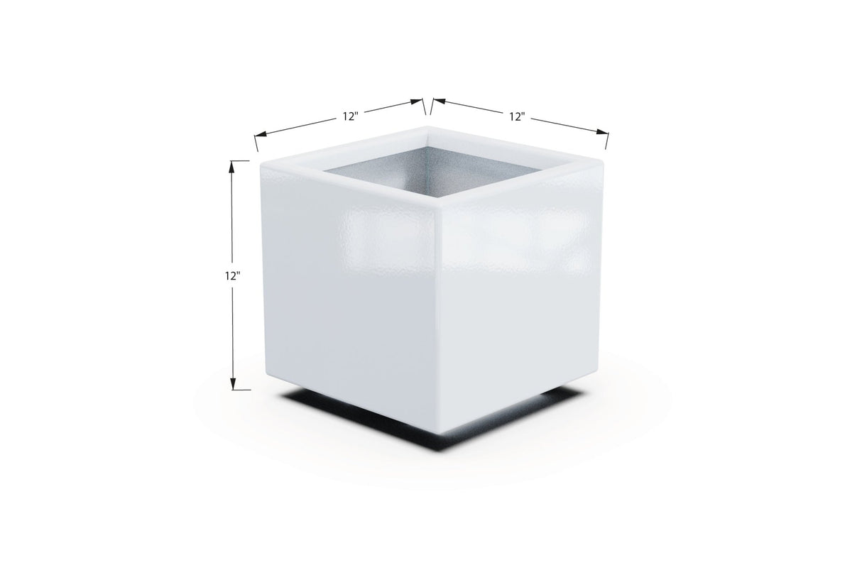 Aluminum Square & Cube Planter - Plantercraft