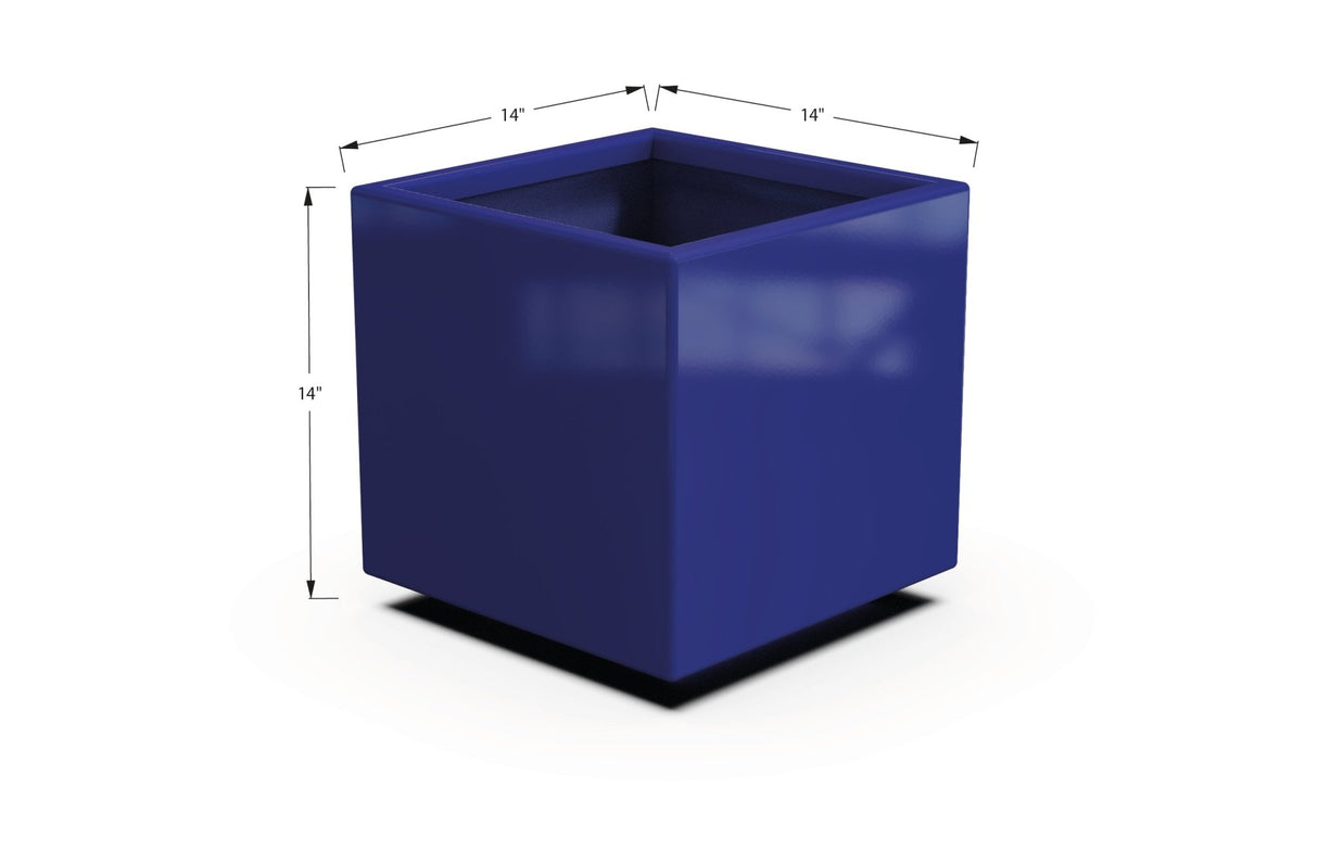 Aluminum Square & Cube Planter - Plantercraft