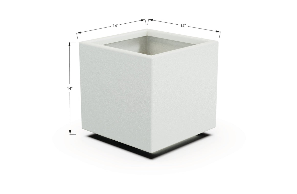 Aluminum Square & Cube Planter - Plantercraft