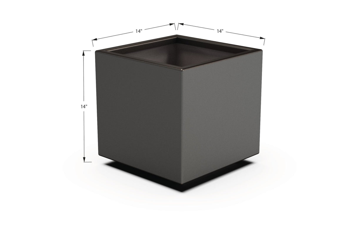 Aluminum Square & Cube Planter - Plantercraft