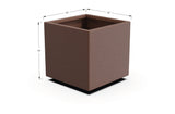 Aluminum Square & Cube Planter - Plantercraft