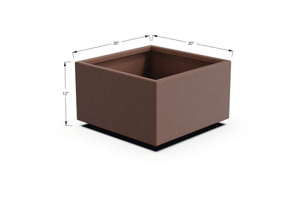 Aluminum Square & Cube Planter - Plantercraft