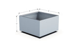 Aluminum Square & Cube Planter - Plantercraft