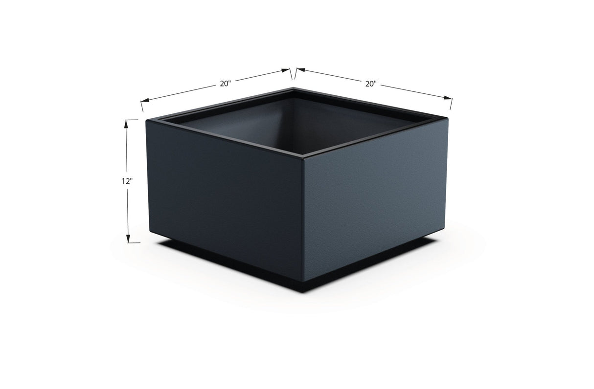 Aluminum Square & Cube Planter - Plantercraft