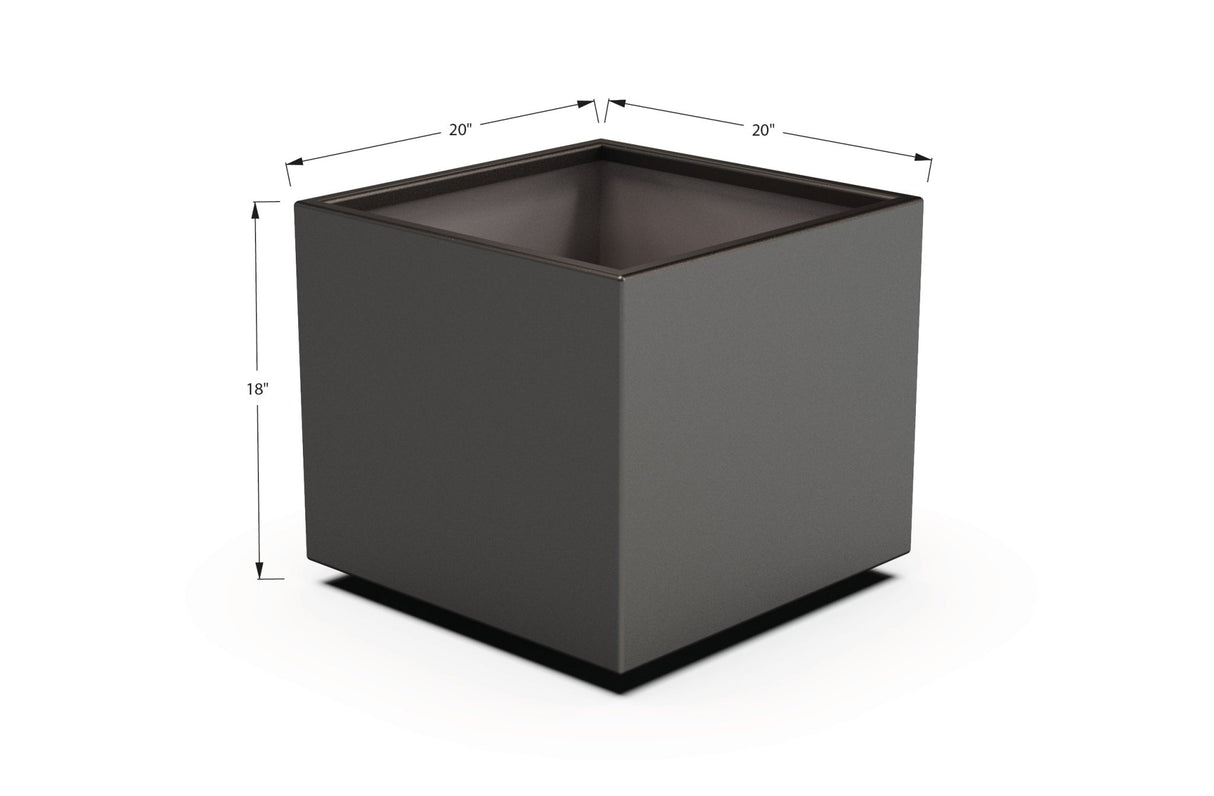 Aluminum Square & Cube Planter - Plantercraft
