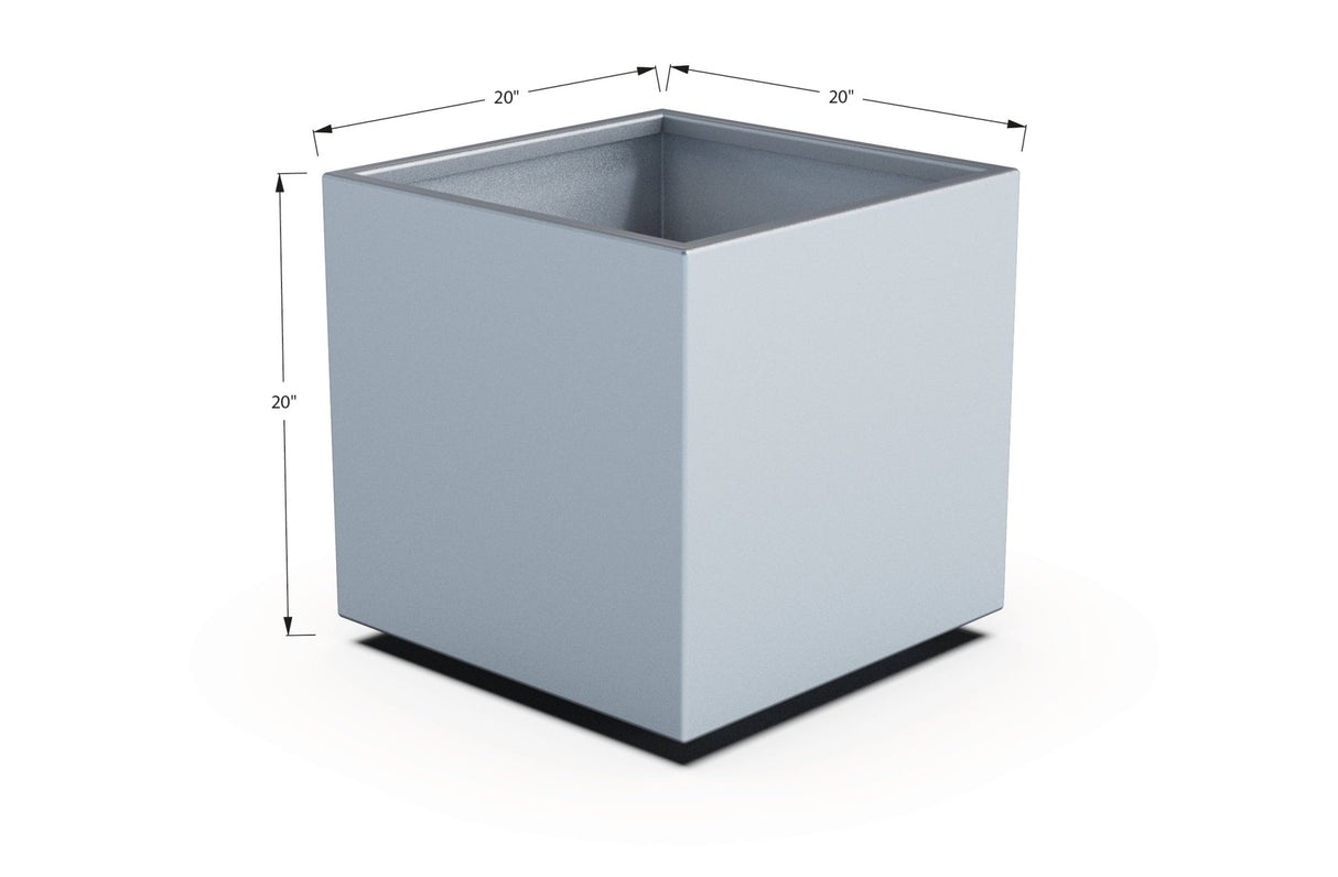 Aluminum Square & Cube Planter - Plantercraft