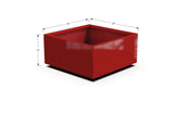 Aluminum Square & Cube Planter - Plantercraft