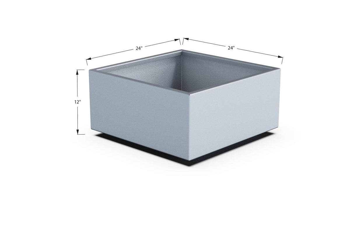 Aluminum Square & Cube Planter - Plantercraft