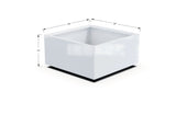 Aluminum Square & Cube Planter - Plantercraft
