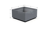 Aluminum Square & Cube Planter - Plantercraft