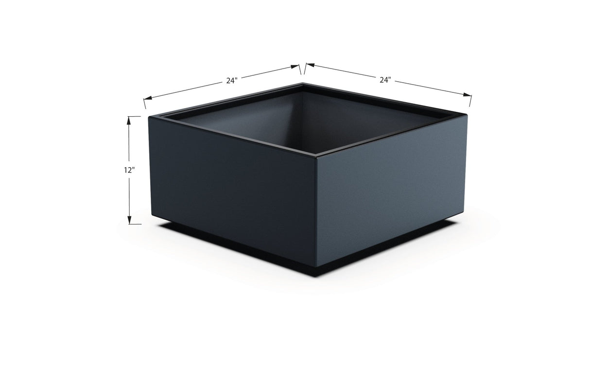 Aluminum Square & Cube Planter - Plantercraft
