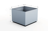 Aluminum Square & Cube Planter - Plantercraft