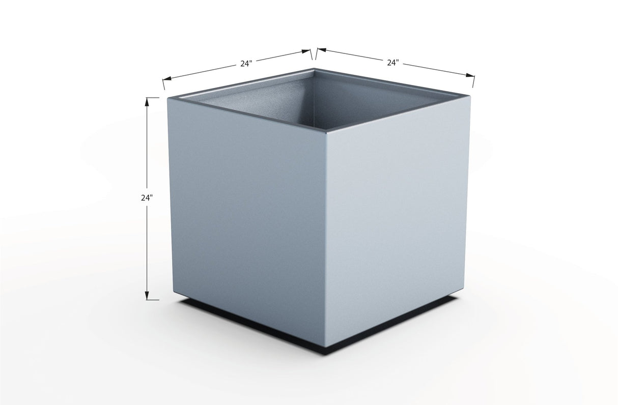 Aluminum Square & Cube Planter - Plantercraft