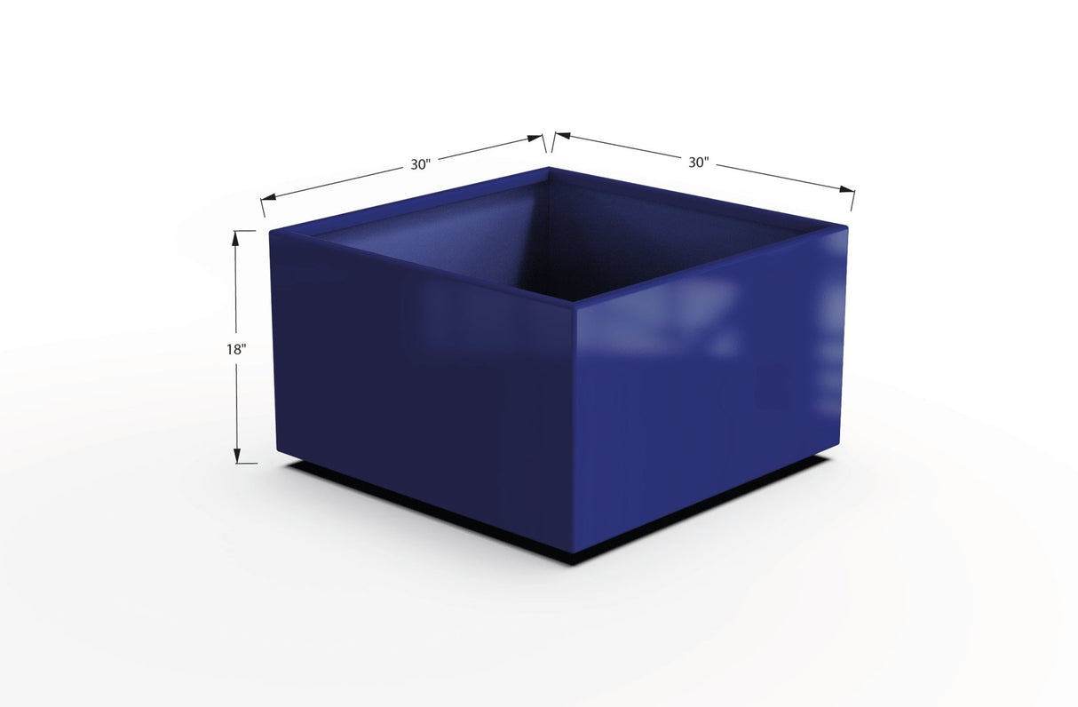 Aluminum Square & Cube Planter - Plantercraft