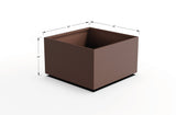 Aluminum Square & Cube Planter - Plantercraft