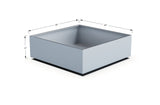 Aluminum Square & Cube Planter - Plantercraft
