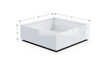 Aluminum Square & Cube Planter - Plantercraft